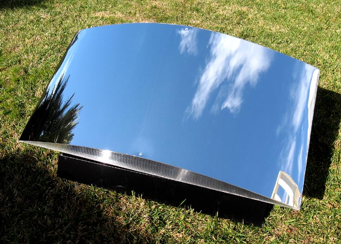 Top rated 2' x 4' ClearDome SolaReflex AA (polished anodized aluminum substrate) light and solar reflector panel